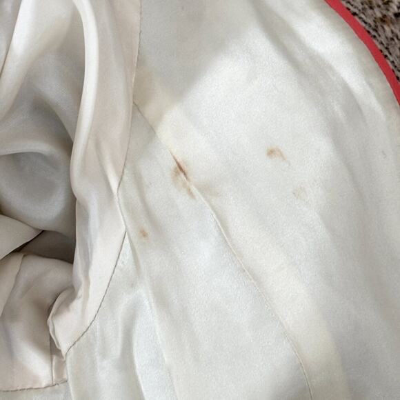 J.CREW 60s Inspired Wool Blend Double Breasted Tweed Swing Coat SZ 8 - Picture 8 of 12